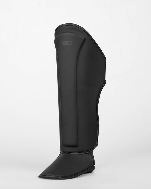 Protège-tibias Caged Spark Enfant – Noir mat