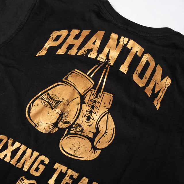 T-Shirt Phantom Athletics Boxing Team – Nero/Oro