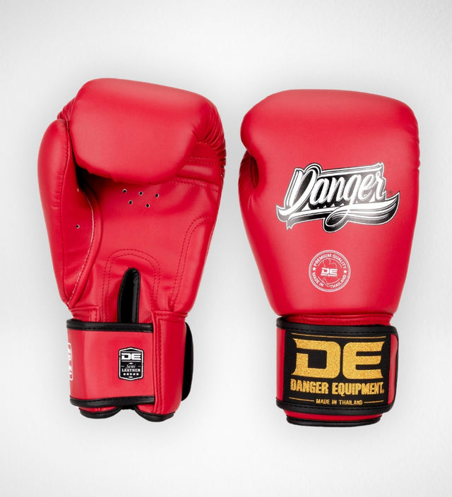 Guantes de boxeo Danger Classic Thai – Rojo