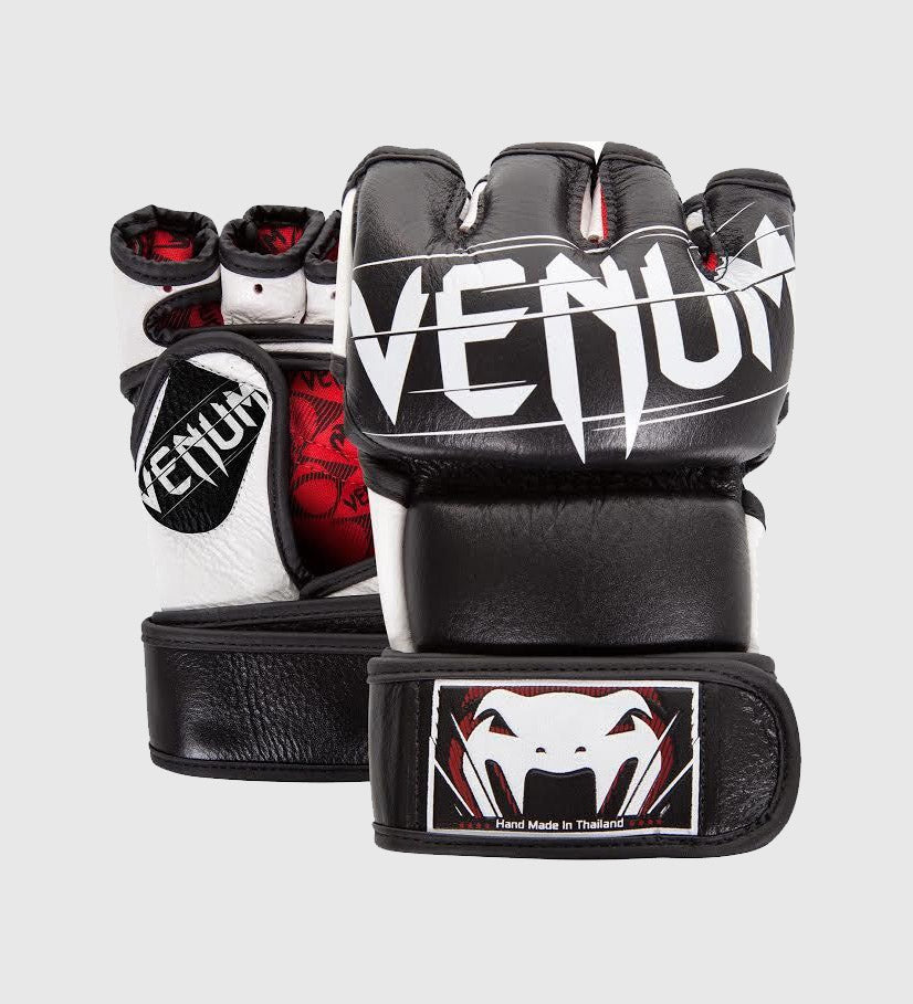 Gants de MMA Venum Undisputed - Noir/Blanc