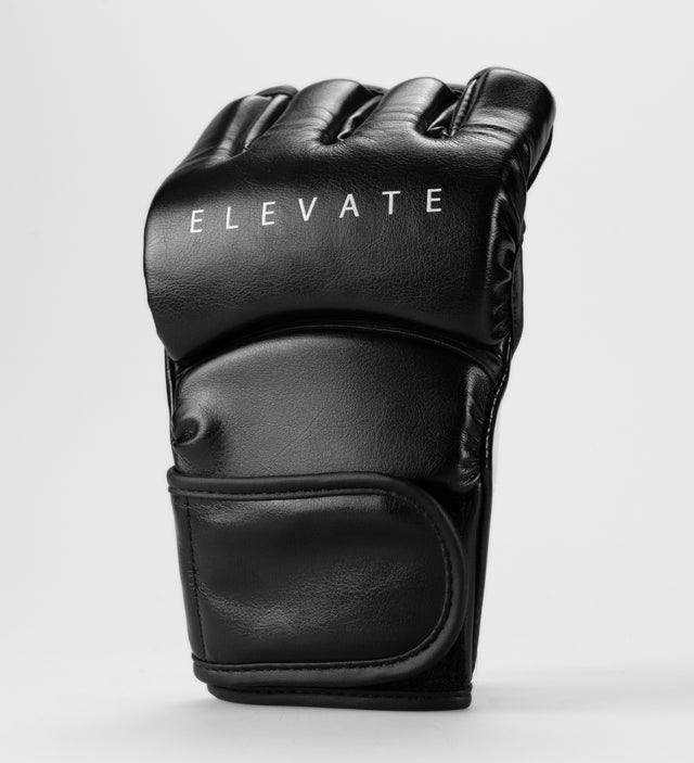 Gants de MMA Elevate Prime – Noir/Blanc