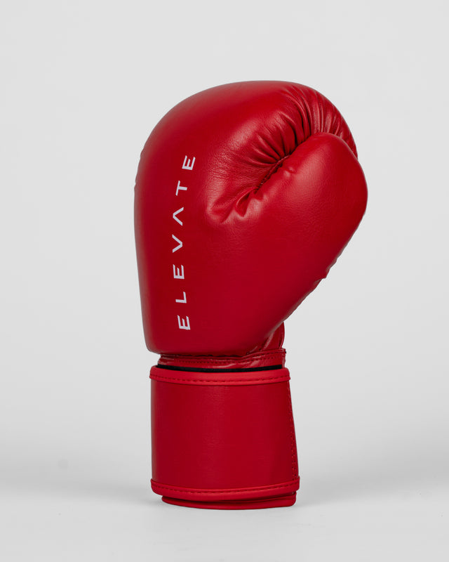 Guantes de boxeo Elevate Prime Niños – Rojo/Blanco