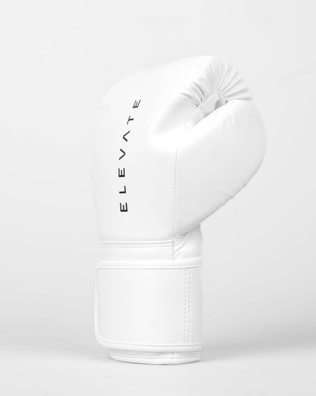 Guantes de boxeo Elevate Prime – Blanco/Negro