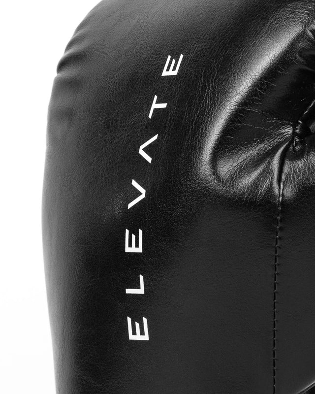 Gants de boxe Elevate Prime – Noir/Blanc