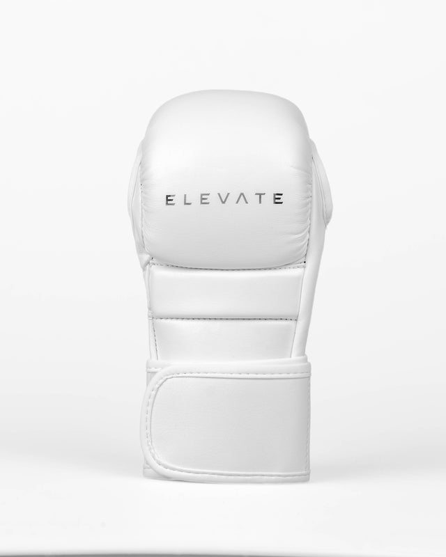 Elevate MMA Sparring Handschoenen Prime - Wit/Zwart