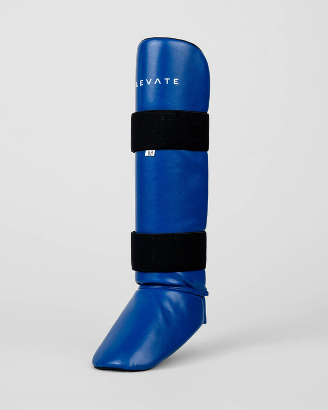 Protège-tibias Elevate Prime – Bleu