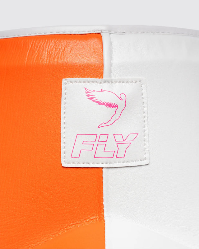 Coquille de boxe Fly Wraith X – Blanc/Rose/Orange