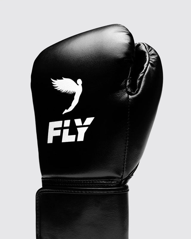 Guantoni da boxe Fly Superloop Pro X 2 – Nero/Bianco