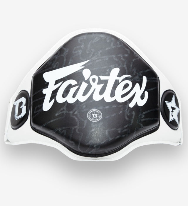 Fairtex Belly Protector FXB - White/Black