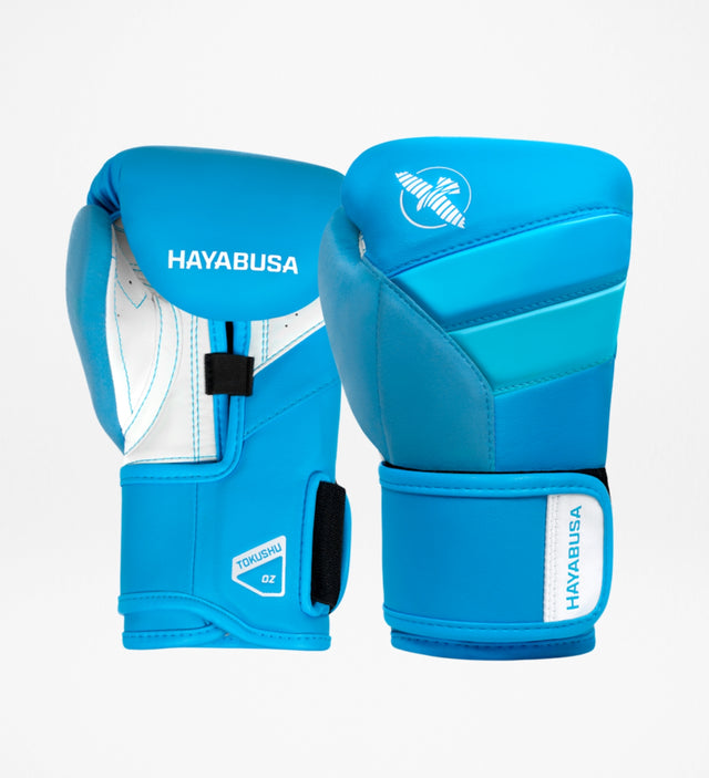 Hayabusa Boxhandschuhe T3 Kinder – Neon Blau