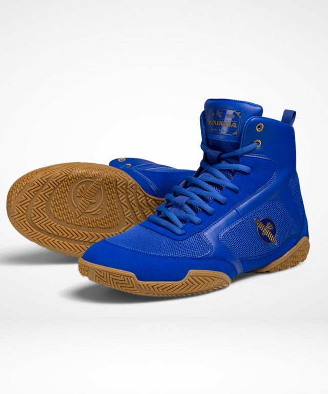Hayabusa Pro Boxing Shoes - Blue