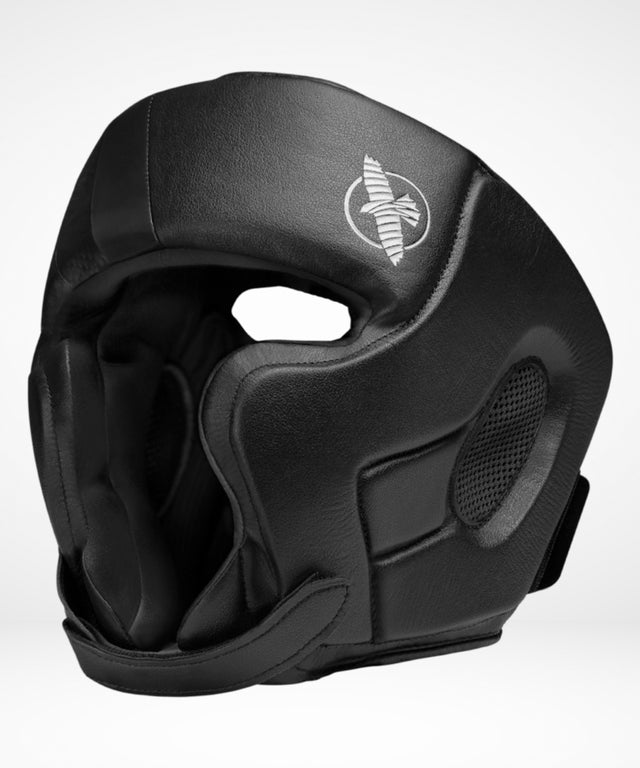 Casco da boxe Hayabusa T3 con protezione zigomi – Nero