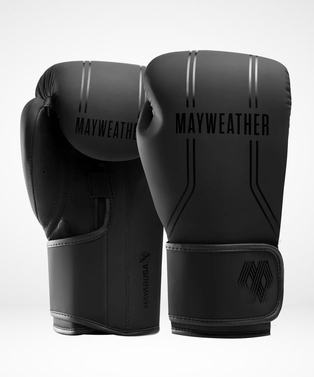 Guantoni da boxe Hayabusa x Mayweather Contender – Nero/Nero