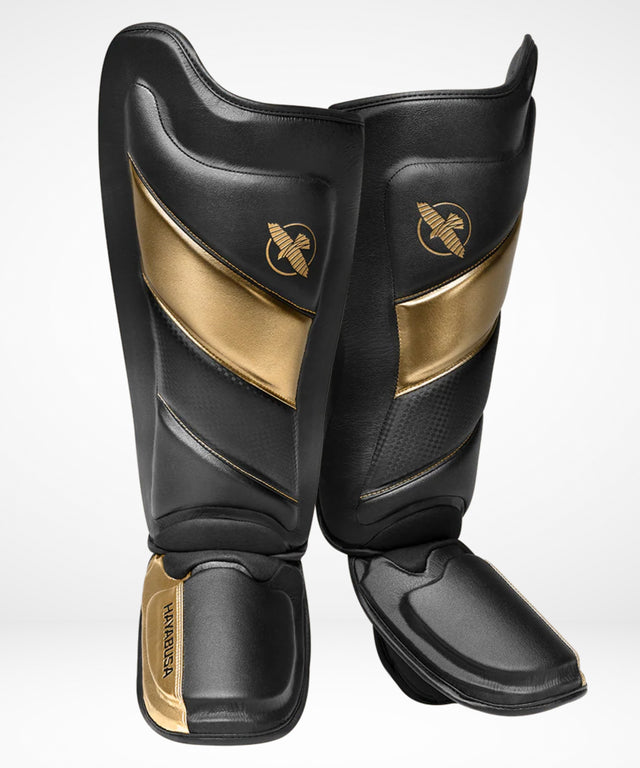 Hayabusa Schienbeinschoner T3 – Schwarz/Gold