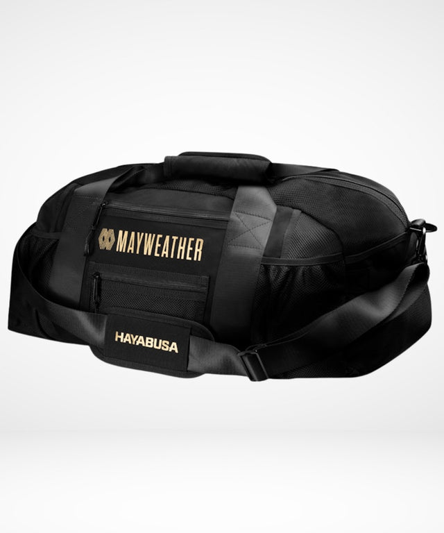 Borsa sportiva Hayabusa x Mayweather Mesh – Nero/Oro