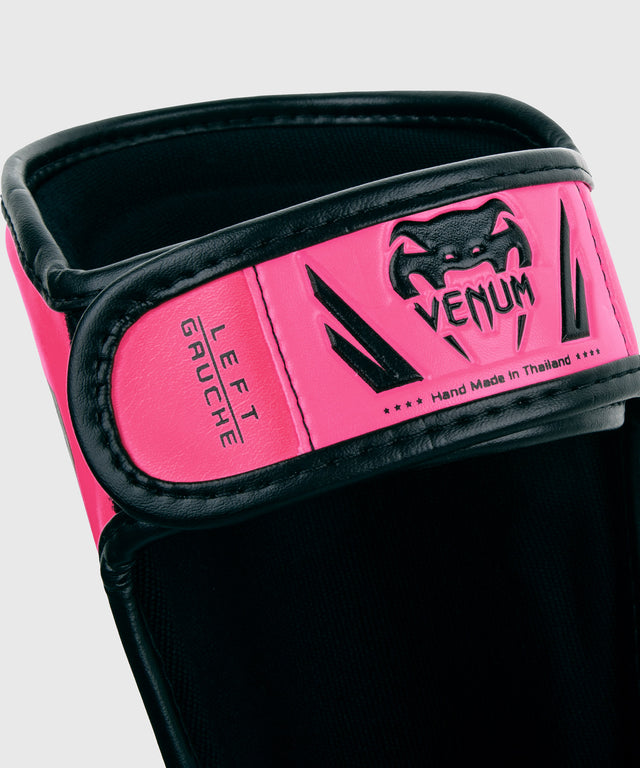Venum Schienbeinschoner Elite Kinder – Neon Rosa