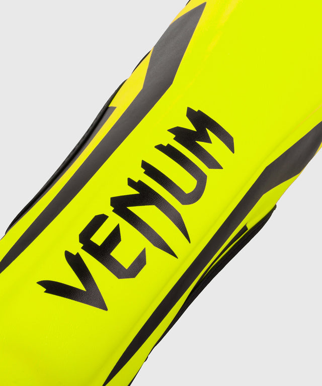 Venum Schienbeinschoner Elite Kinder – Neon Gelb