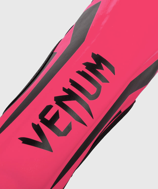 Venum Schienbeinschoner Elite Kinder – Neon Rosa