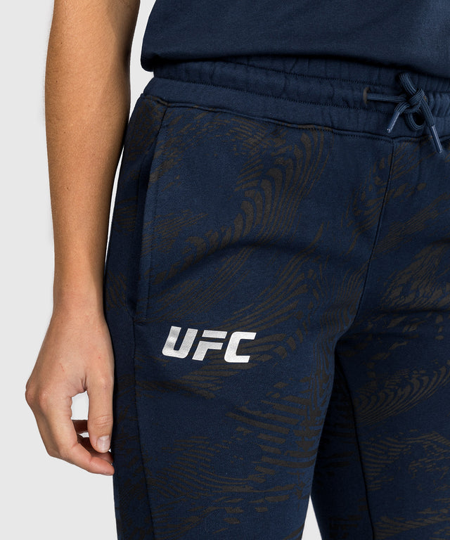 Pantalones de entrenamiento Venum UFC Fusion Fight Week para mujer – Azul marino