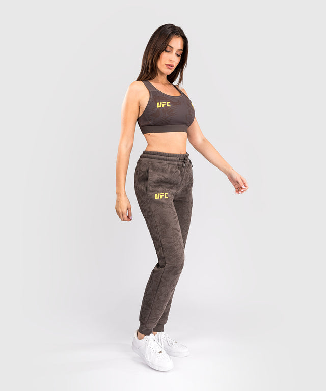 Pantalones de entrenamiento Venum UFC Fusion Fight Week para mujer – Marrón