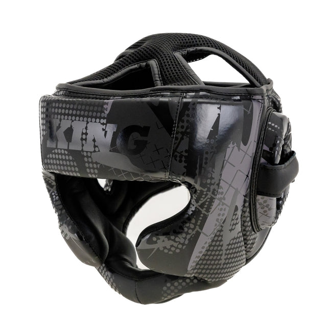 Casque de boxe King Pro Boxing KPB/HG Shogun – Noir/Noir