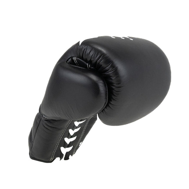 Guantoni da boxe King Pro Boxing XK con allacciatura – Nero/Bianco