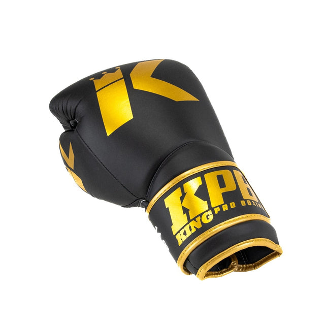 Guantes de boxeo King Pro Boxing BGK – Negro/Oro