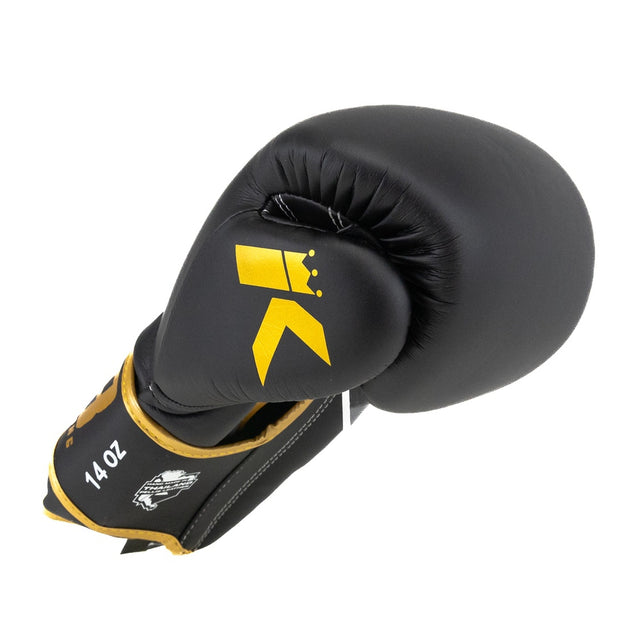 Guantes de boxeo King Pro Boxing BGK – Negro/Oro