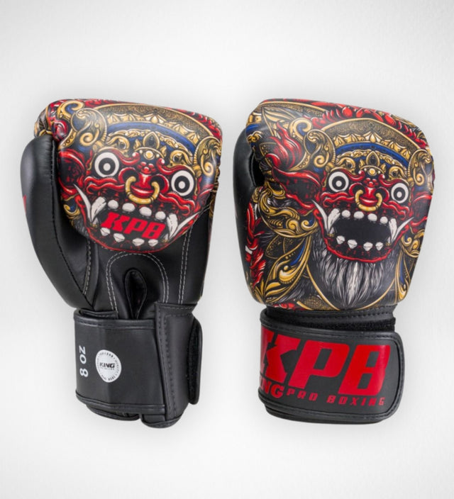 Guantoni da boxe King Pro Boxing BG Baron – Nero/Rosso/Oro