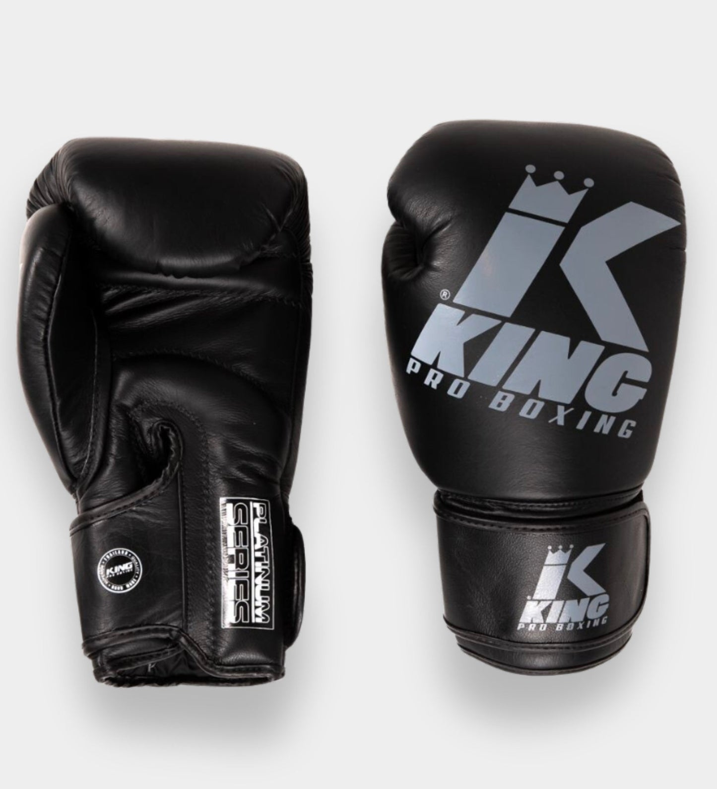 Gants de boxe King Pro Boxing Platinum - Noir/Gris