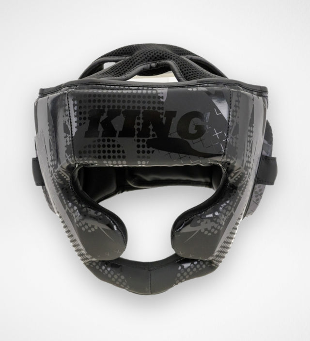 Casque de boxe King Pro Boxing KPB/HG Shogun – Noir/Noir