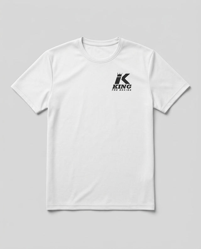King Pro Boxing Camiseta Logo – Blanco