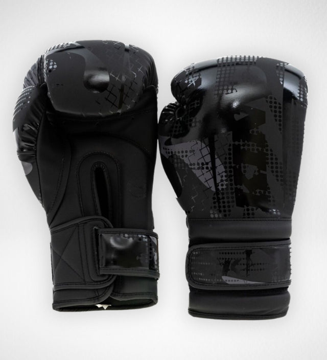King Pro Boxing Shogun Boxing Gloves - Black/Black