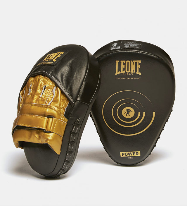 Leone Handpratzen Power Line – Schwarz/Gold