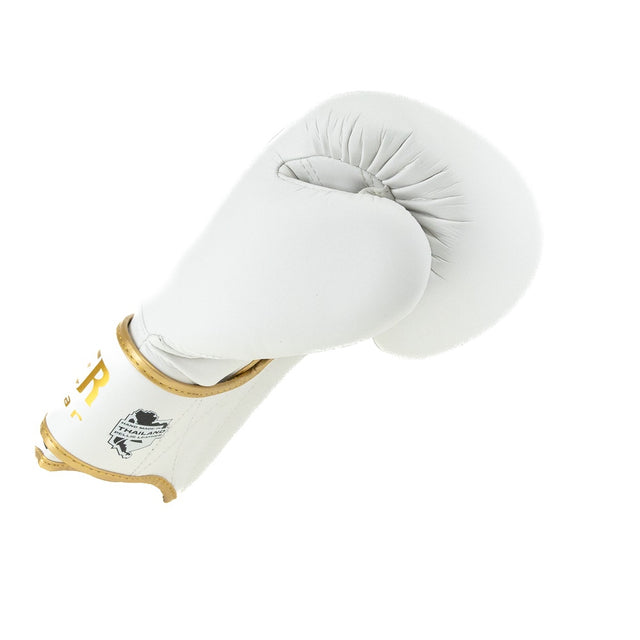 Guantes de boxeo Booster PRO BGL VX4 – Blanco/Oro
