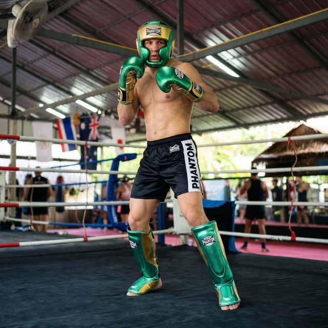 Phantom Athletics Scheenbeschermers Mexico - Groen/Goud