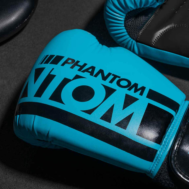 Luvas de boxe Phantom Athletics APEX – Azul Neon