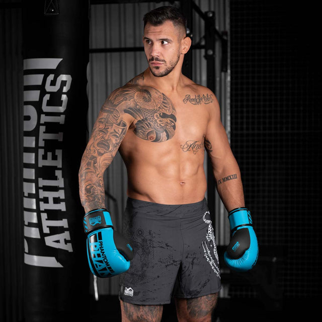 Luvas de boxe Phantom Athletics APEX – Azul Neon