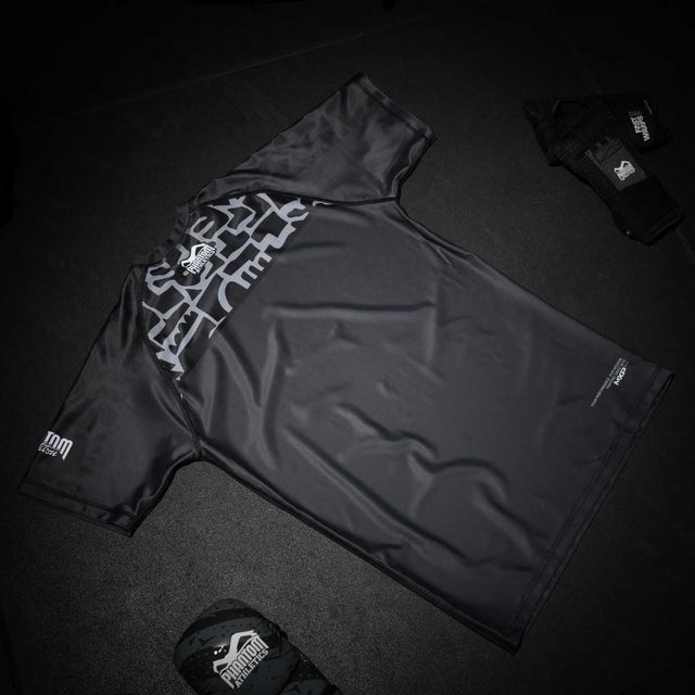 Rashguard Phantom Athletics Groundgame – Noir/Gris