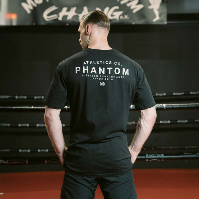 Camiseta Phantom Athletics Superior – Negro