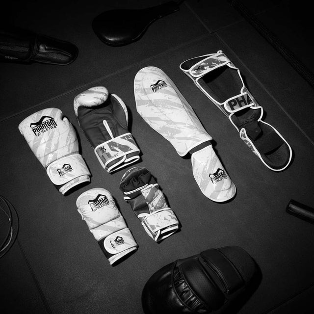 Guantes de MMA Phantom Athletics Camo Tiger – Blanco