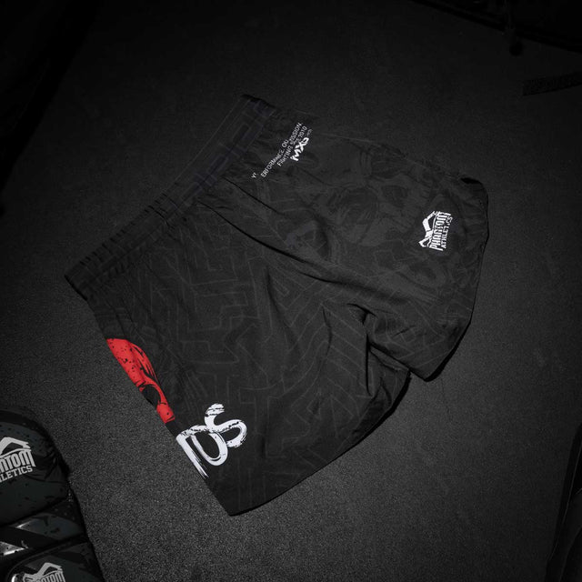 Phantom Athletics MMA Shorts Fusion Mexico – Black/Grey