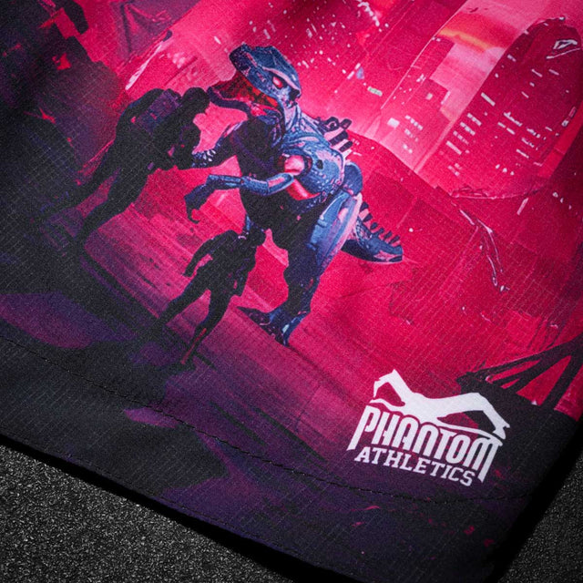 Shorts de MMA Phantom Athletics FUSION-R – Violet/Bleu