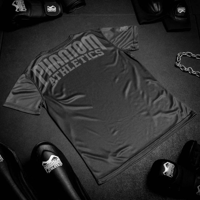 T-shirt d'entraînement Phantom Athletics EVO Supporter – Noir/Gris