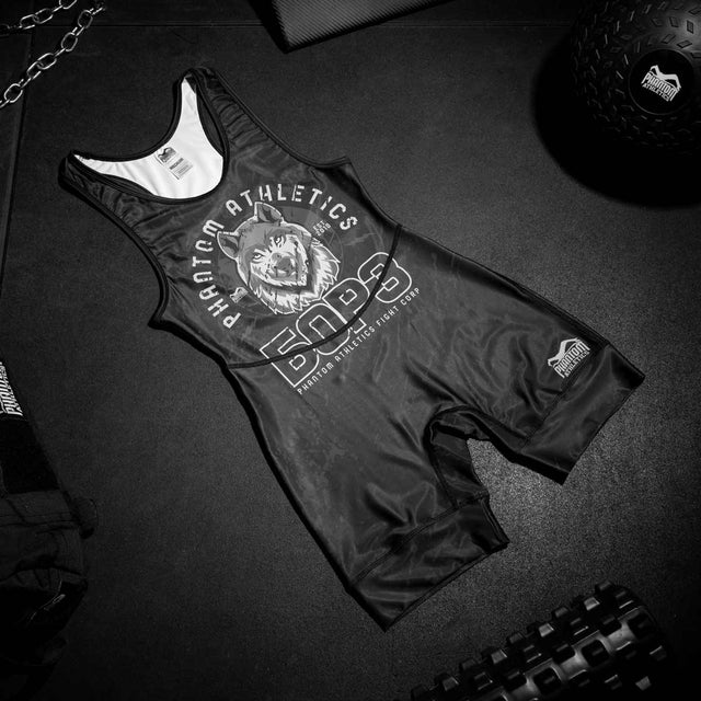 Singlet de lutte Phantom Athletics EVO – Noir