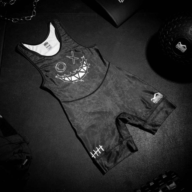 Phantom Athletics Singlet de lucha EVO Serious – Negro