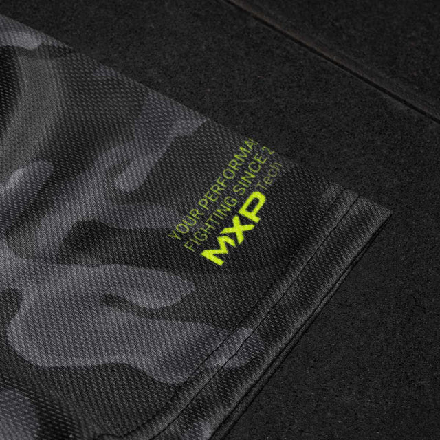 T-shirt d'entraînement Phantom Athletics EVO – Noir Camo/Néon
