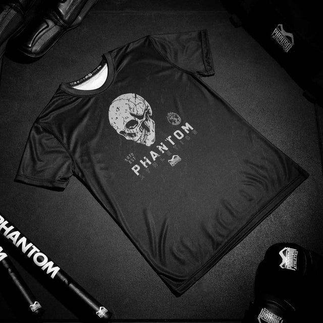T-shirt d'entraînement Phantom Athletics EVO Skull – Noir
