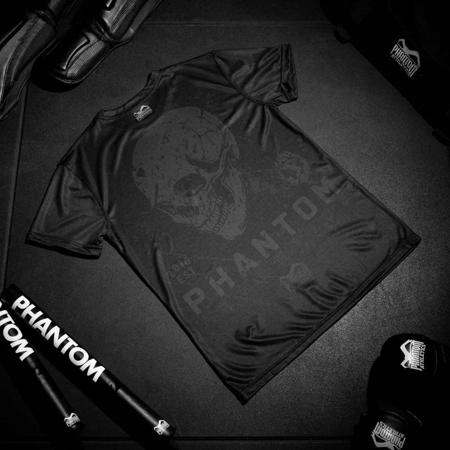 T-shirt d'entraînement Phantom Athletics EVO Skull – Noir