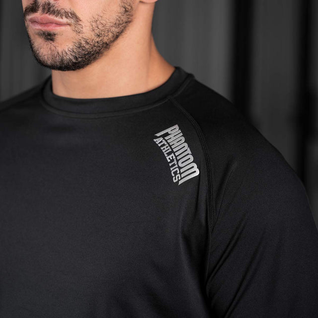 Phantom Athletics Trainingsshirt Tactic Lange Mouwen – Schwarz